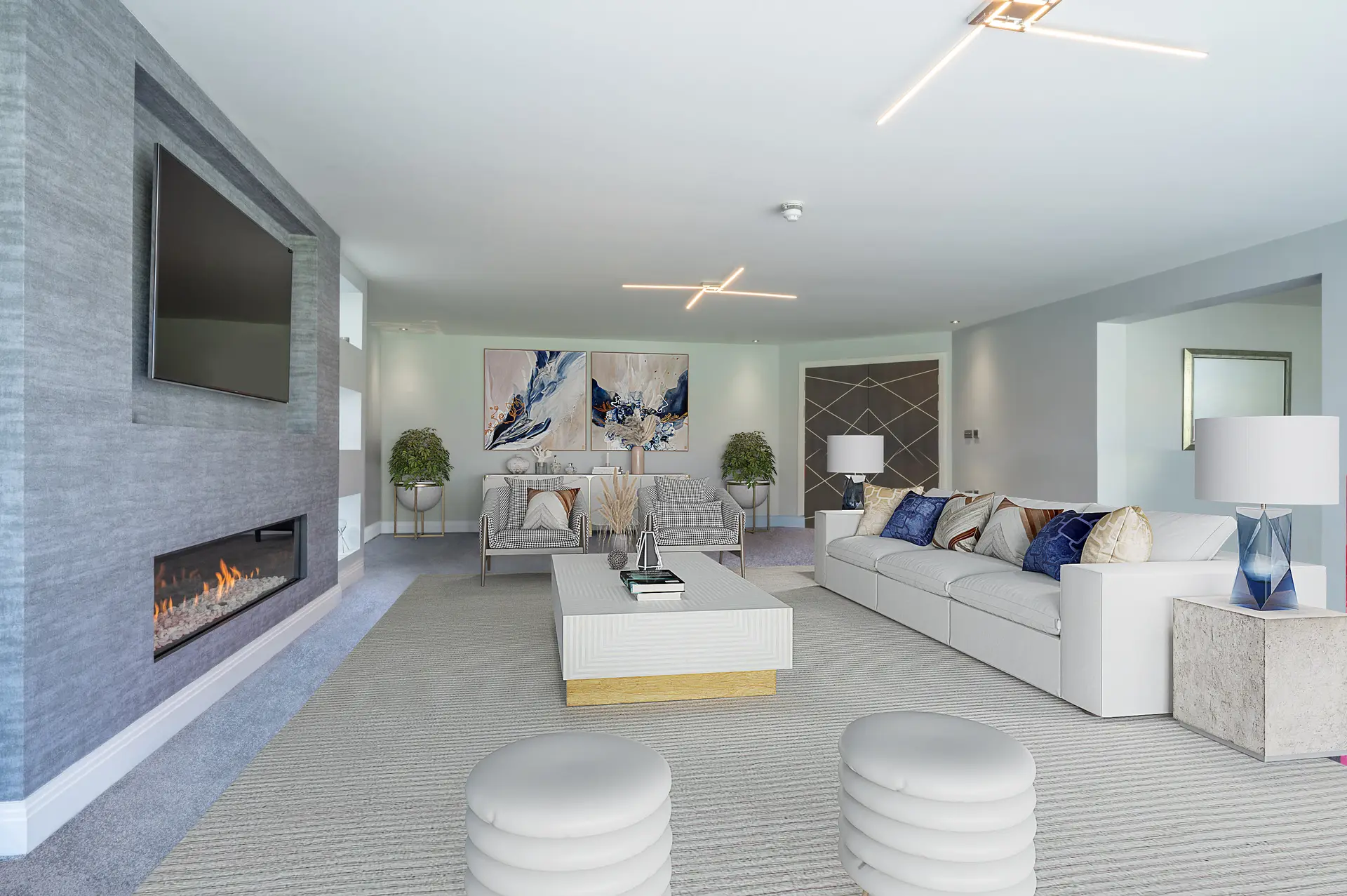 Lady Byron Lane virtual home tour 3d visualisation and staging from Real Visuals